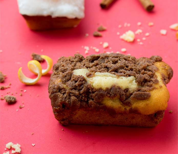 4 oz Cinnamon Crumb Loaf Cake | Otis Spunkmeyer